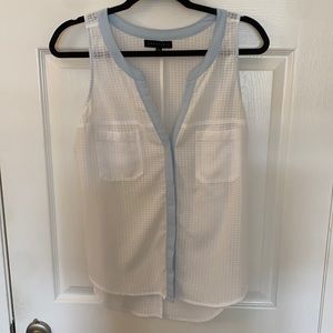 Sanctuary Button Up Tank Blouse